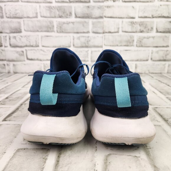 Nike Free RN 5.0 Men's Size 12 Blue White Athletic Running Gym Training Sneakers - Picture 5 of 10